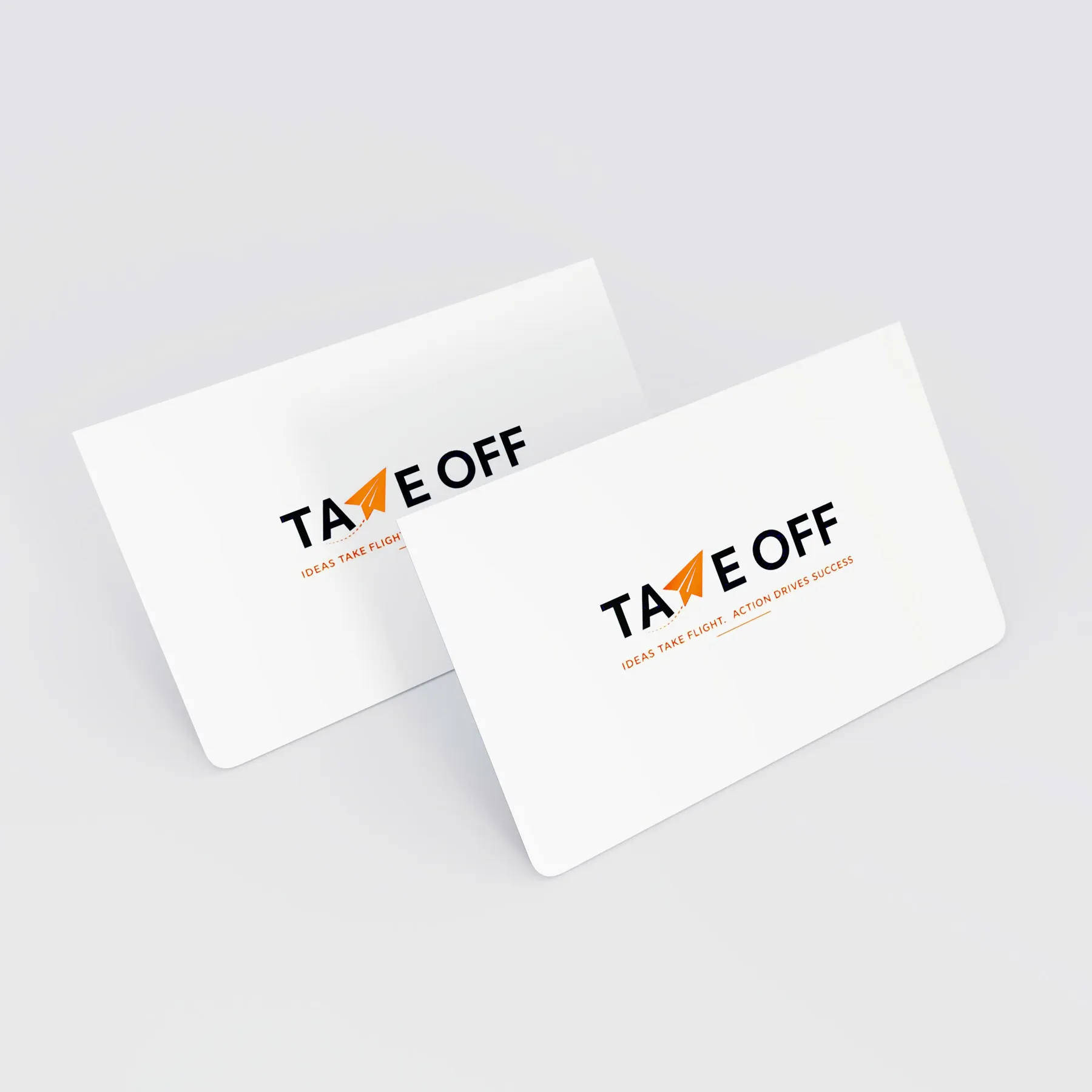 Bulk Paper Plane Take-Off 3D Custom Pop-Up Business Cards for Startups - Image 4