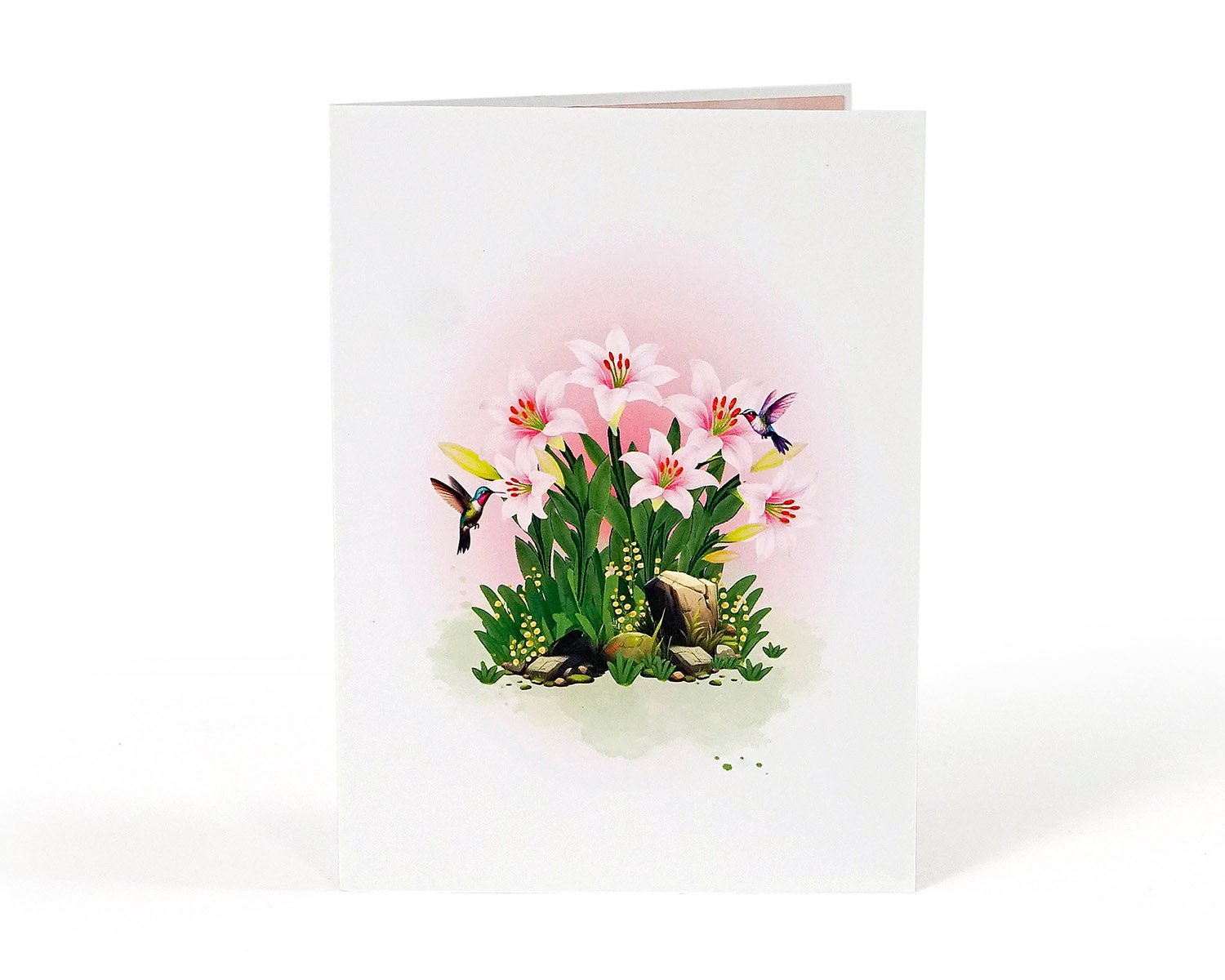 birthday card with lilies 02