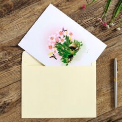 birthday card with lilies 09