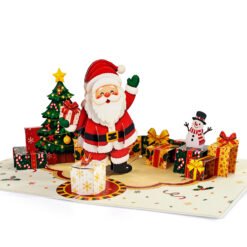 Merry Christmas 3D Pop Up Greeting Cards Maker 3