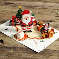 Merry Christmas 3D Pop Up Greeting Cards Maker 5