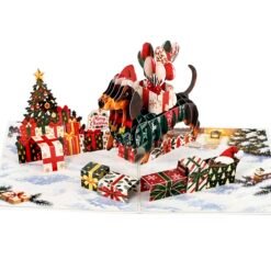 Christmas Greeting card 3D Pop up Manufacture 7