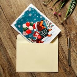 Christmas Greeting card 3D Pop up Manufacture 5
