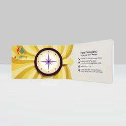 Bulk True North Compass 3D Custom Pop-Up Business Cards for Leaders & Advisors